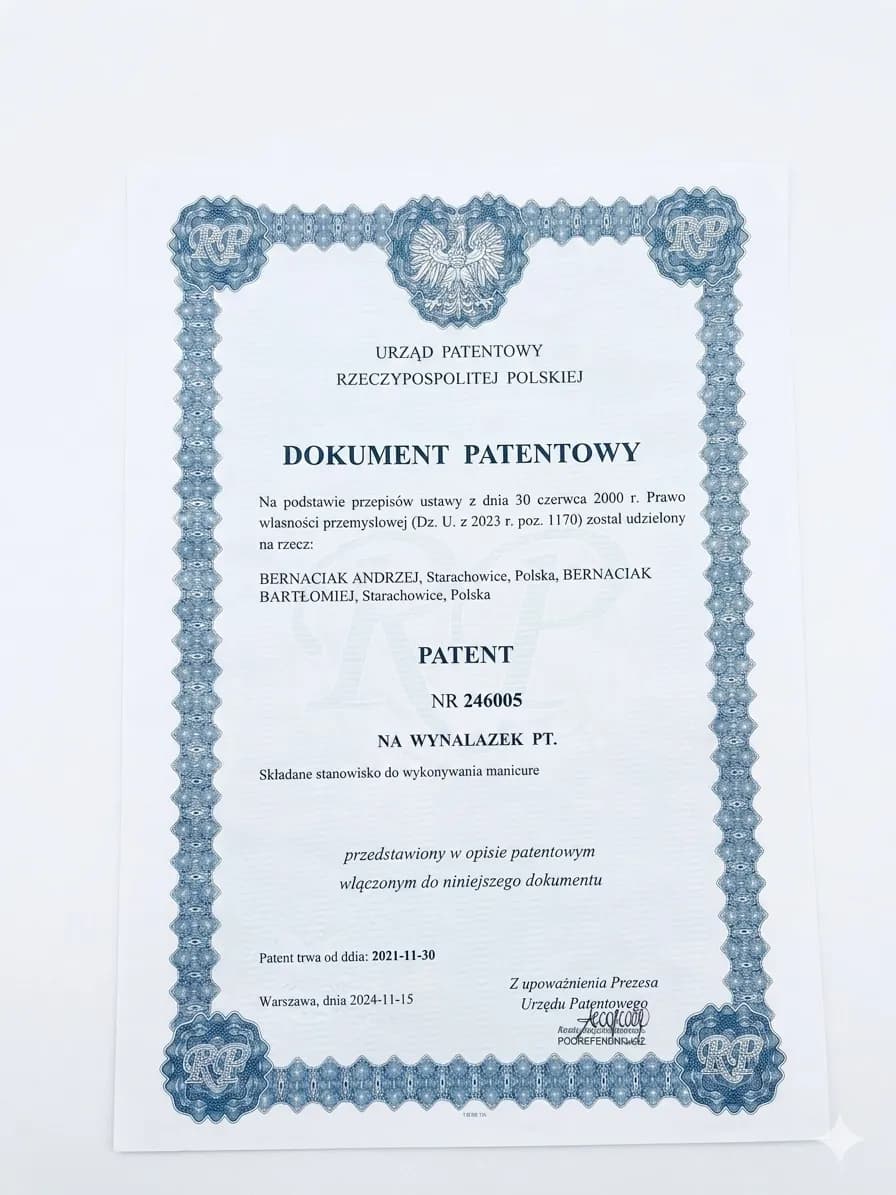 Patent RP nr 246005 — Urząd Patentowy Rzeczypospolitej Polskiej